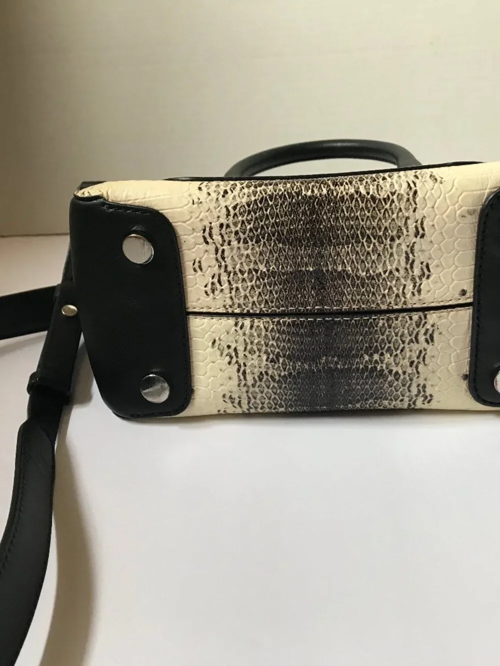 Michael Kors Python Print Nolita 2-Way Handbag